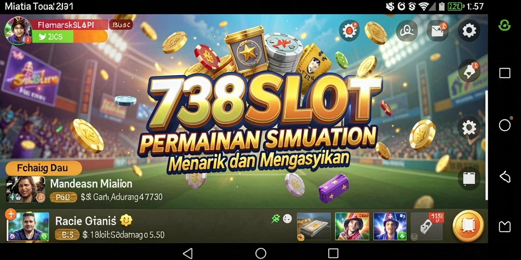Screenshot utama 738SLOT menampilkan gameplay Simulation yang seru dan interaktif.