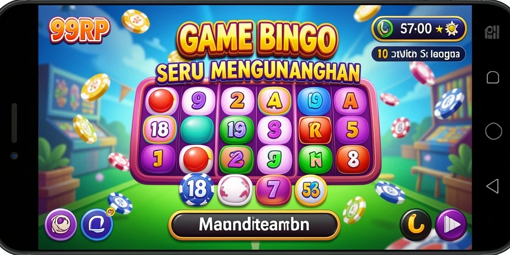 Tampilan gameplay Bingo yang seru di 99RP.