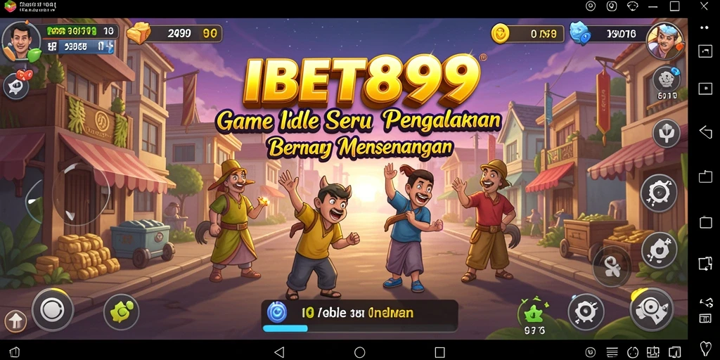 Screenshot IBET899 menampilkan aksi gameplay Idle yang menarik.