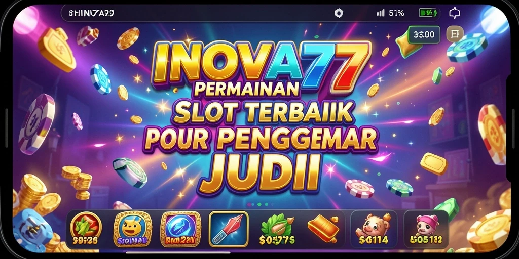 Tampilan gameplay seru dan interaktif di INOVA77.