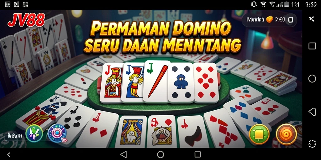 Tampilan gameplay seru dari JV88 yang memikat pemain.