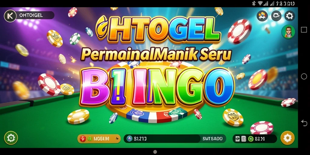 Tampilan gameplay Bingo yang mengasyikkan di OHTOGEL.