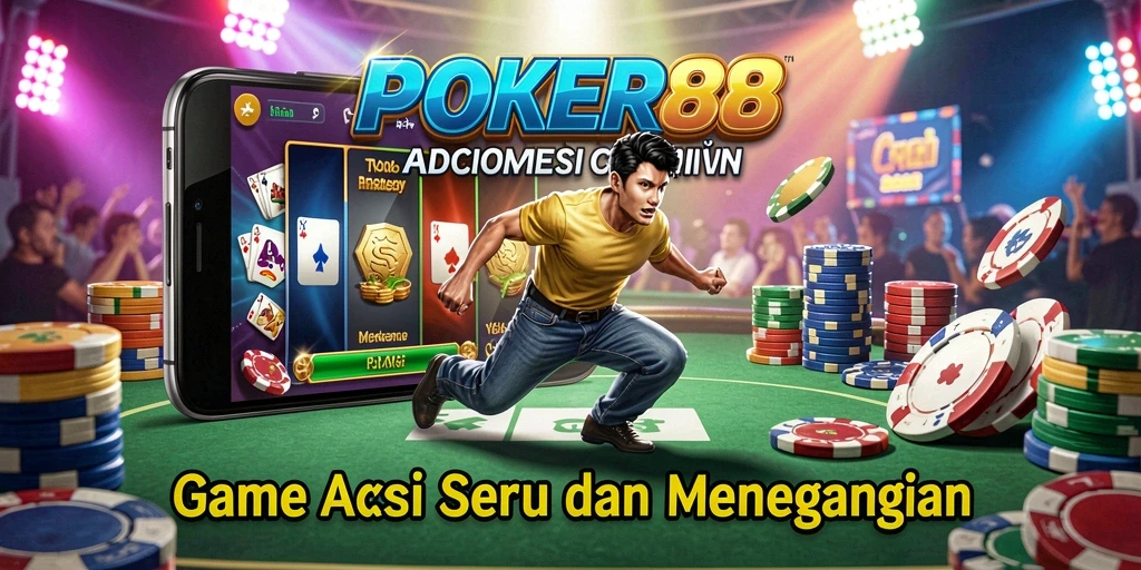 Screenshot gameplay POKER88 menunjukkan aksi seru dalam pertarungan.