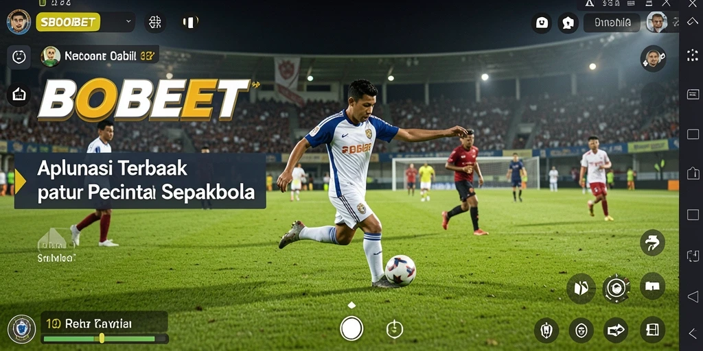 Tampilan gameplay SBOBET yang menampilkan analisis sepakbola yang mendalam.