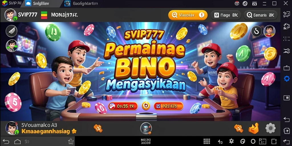 Tampilan gameplay Bingo yang menarik dan interaktif.